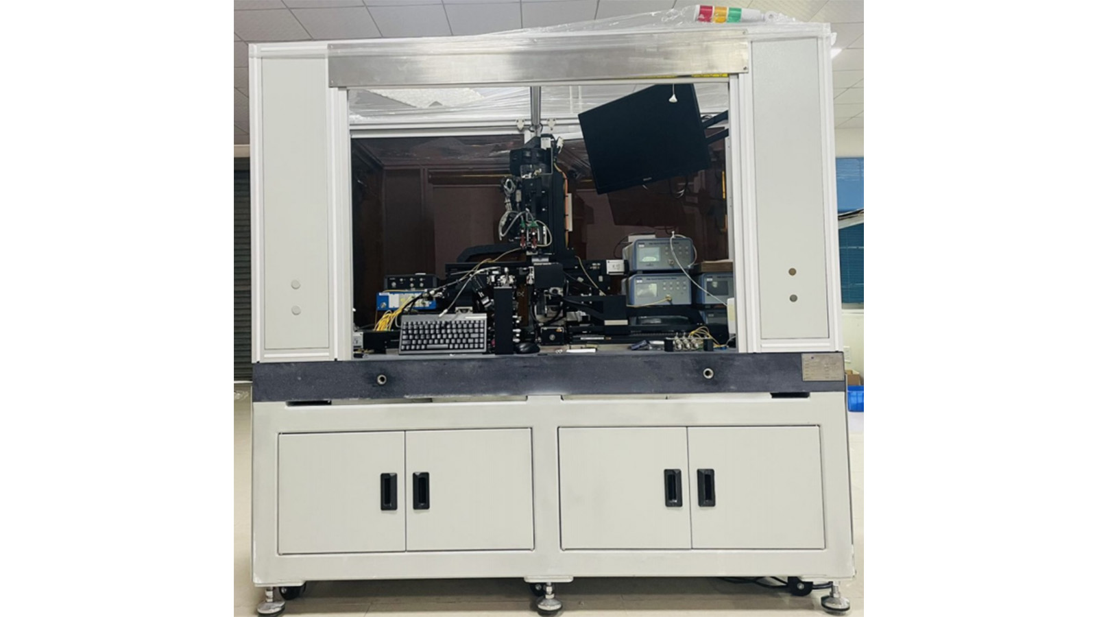 Block & 透镜阵列一体化自动耦合组装设备